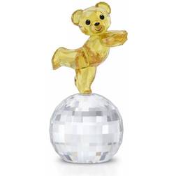 Swarovski Kris Bear Ready To Disco Yellow Prydnadsfigur 8.3cm