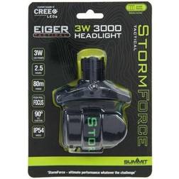 Summit 3W Ultra Bright LED Adjustable Strap on Headlight