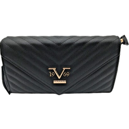 Versace Women's Forearm Shoulder Bag - Black/Gold