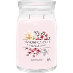 Yankee Candle Pink Cherry & Vanilla Bougie Parfumée 567g