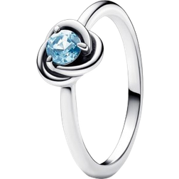 Pandora March Sea Eternity Circle Ring - Silver/Blue