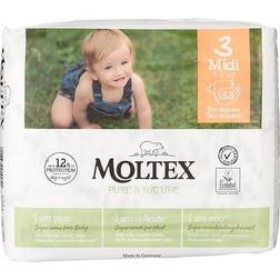 Moltex Pure & Nature Midi Size 3 4-9kg 33pcs