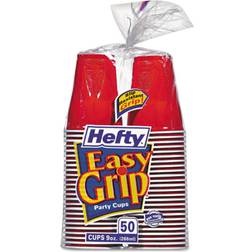 Hefty Paper Cups Easy Grip Red 12-pack