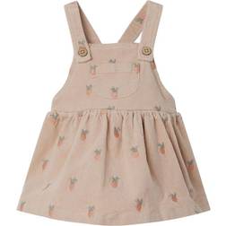 Lil'Atelier Nelly Corduroy Dress - Cameo Rose (13235142)