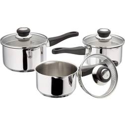 Judge Vista Cookware Set with lid 3 Parts