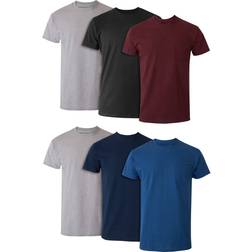 Hanes Men's Cotton Pocket T-shirt 6-pack - Assorted