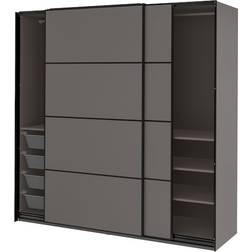 IKEA Pax/Mehamn Dark Grey Garderob 200x201.2cm
