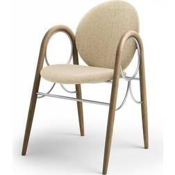 Brdr. Krüger Arcade Cream/Chrome Kitchen Chair