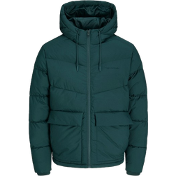 Jack & Jones Down Jacket - Green/Magical Forest