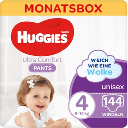 Huggies Ultra Comfort Pants Size 4 9-14kg 144pcs