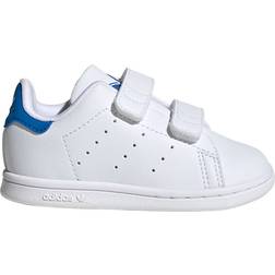 Adidas Infant Stan Smith Comfort Closure - Cloud White/Cloud White/Blue Bird