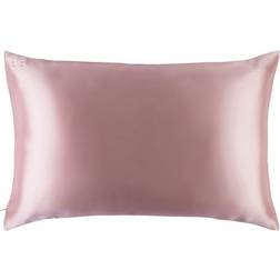 Slip Pure Silk Funda de almohada Rosa (80x40cm)