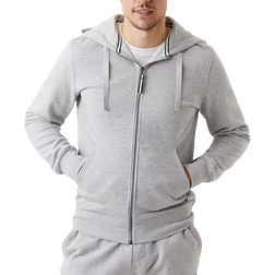 Björn Borg Center Zip Hood - Gray Mottled