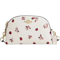 Coach Madi Crossbody With Ladybug Floral Print - Pvc/Gold/Chalk Multi