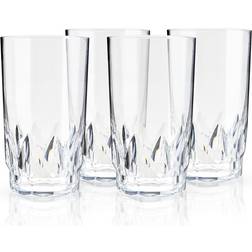 Viski Shatterproof Highball Drinking Glass 53.2cl 4pcs