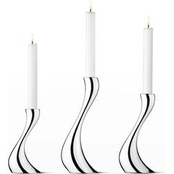 Georg Jensen Cobra Silver Candlestick 9.5" 3pcs