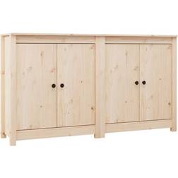 vidaXL 70x35x80cm Natural Sideboard 70x80cm 2pcs