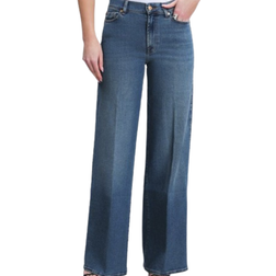 7 For All Mankind Lotta Luxe Vintage Sea Level Jeans - Dark Blue
