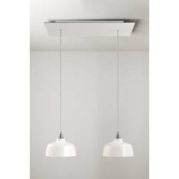 Creative-Cables Two Tier White Pendellampa 67.5cm