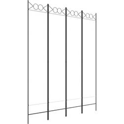 vidaXL 4 Panels White Rumdeler 160x200cm
