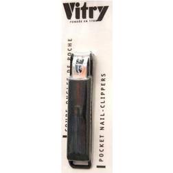 Vitry Nagelklippare Pocket Manicure - Svart