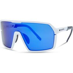 Madison Crypto Sunglasses 3 Lens Pack White/Blue