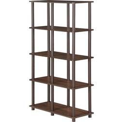 17 Stories Amiyah Walnut Regalsystem 70x122cm