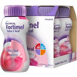 Nutricia Fortimel Extra 2 Kcal strawberry 200ml 4 Stk.