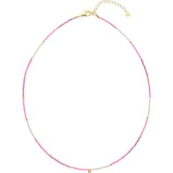 Nuni Copenhagen Line Necklace - Gold/Multicolor