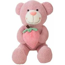 BigBuy Bjørnebamse Jordbær 140 cm
