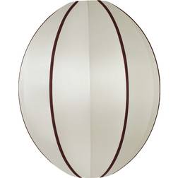 Oi Soi Oi Indochina Classic Oval Offwhite/Bordeaux Shade ∅ 44cm