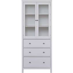 Ebuy24 Chilly White Vitrineskab 82x197cm