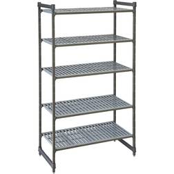 Cambro Camshelving Basics Plus Starter Graphite Shelving System 36x84.3"