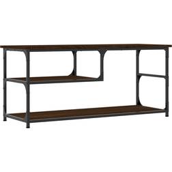 vidaXL Engineered Wood Brown Oak TV-bänk 103x46.5cm