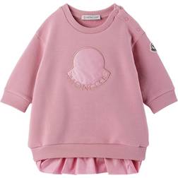 Moncler Baby Sweatshirt Dress - Light Pink (I29518I0000689A23527)