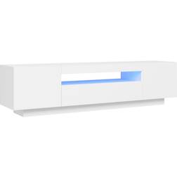vidaXL 160x35x40cm White TV-bord 160x40cm