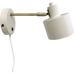 DYBERG LARSEN Ocean Beige/ Brass Aplique de pared 11cm