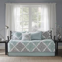 Madison Park Montecito Loose Sofa Cover Blue, Turquoise, Grey (45.7x40.6cm)