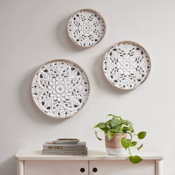 Madison Park Trio Natural/White Wall Decor 3