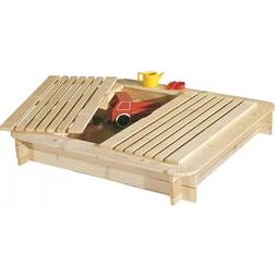 Jabo Sandbox with Lid 120x120cm
