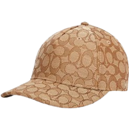 Coach Signature Jacquard Baseball Hat - Khaki