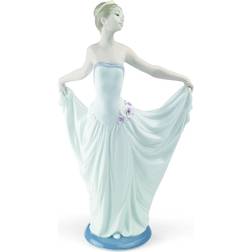 Lladro Dancer Ballet Woman White Figurine 30cm