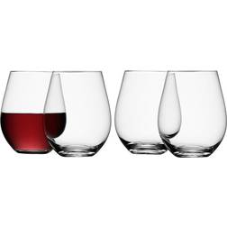 LSA International Stemless Red Wine Glass 53cl 4pcs