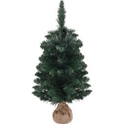 vidaXL Illuminated Green Christmas Tree 90cm