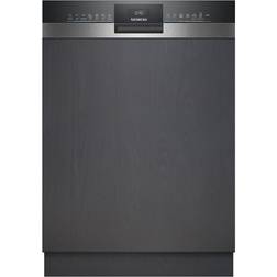 Siemens SN53ES02AE Schwarz, Edelstahl, Grau