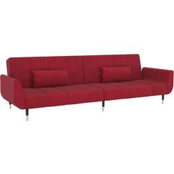 vidaXL 337587 Wine Red Soffa 200cm 2-sits
