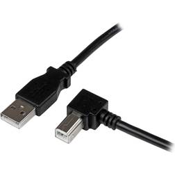 2.0 USB A - USB B Right Angled M-M