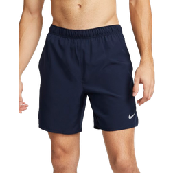 NIKE Challenger Men's Dri-FIT 2-in-1 Running Shorts 7" - Obsidian/Black