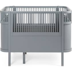 Sebra Baby & Jr. Seng Classic Grey 75.8x155cm