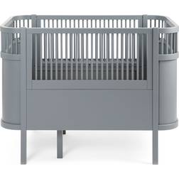 Sebra Baby & Juniorsäng Classic Grey 75.8x155cm